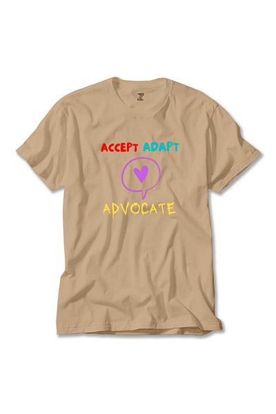 Z zepplin Μπλουζάκι Cream Color Accept Advocate