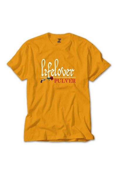 Z zepplin Lifelover Pulver Text - Κίτρινο T-shirt