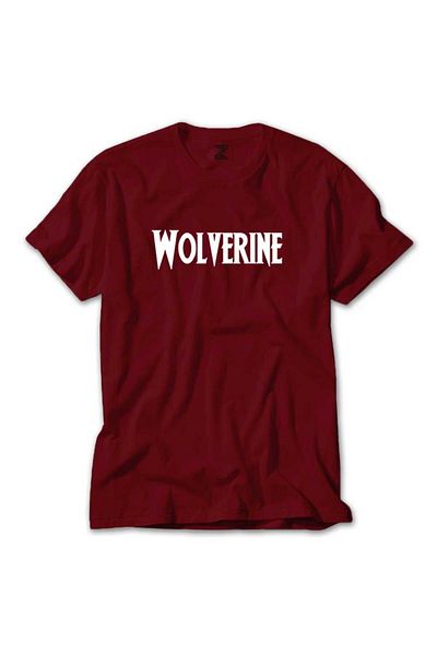Z zepplin Λευκό κόκκινο μπλουζάκι με σχέδιο Wolverine