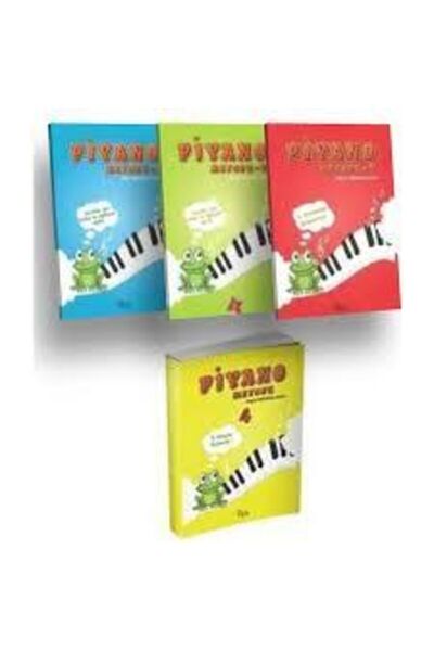 Beste Yayınları Piyano Metodu 1 - Piyano Metodu 2 - Piyano Metodu 3 - Piyano Metodu 4 - Fatma Nilgün Kırkağaçlıoğlu