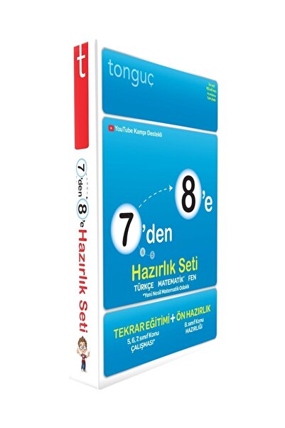 Tonguç Yayınları 7'den 8'e Hazırlık Seti