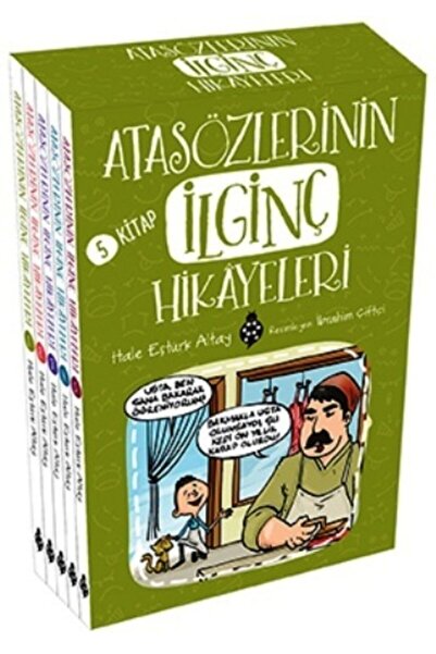 Uğurböceği Yayınları Atasözlerinin Ilginç Hikayeleri (5 Kitap Takım) / Hale E...