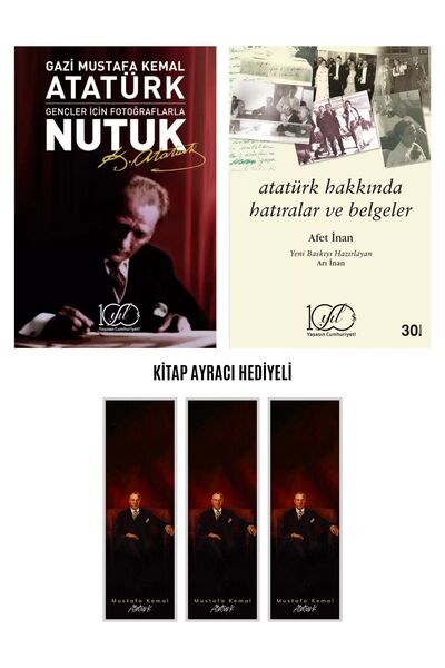 TÜRKİYE İŞ BANKASI KÜLTÜR YAYINLARI Gençler İçin Fotoğraflarla Nutuk - Atatür...