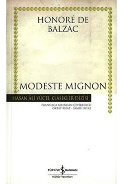 İş Bankası Kültür Yayınları Modeste Mignon / Honore De Balzac / / 9789754587296