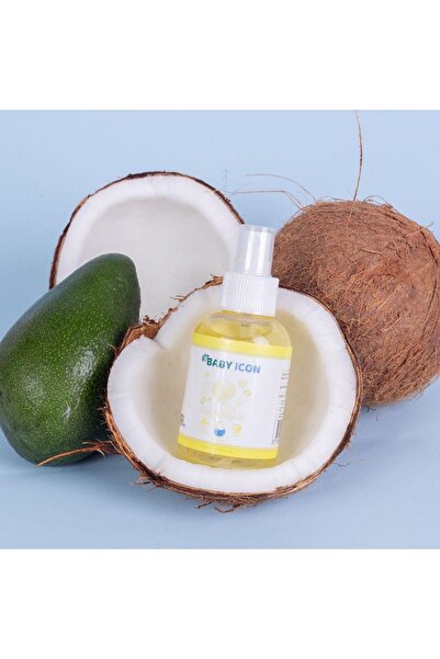 Baby İcon Yeni Doğan Bebek Bakım Masaj Yağı Bebe Yağı Baby Oil 100ml