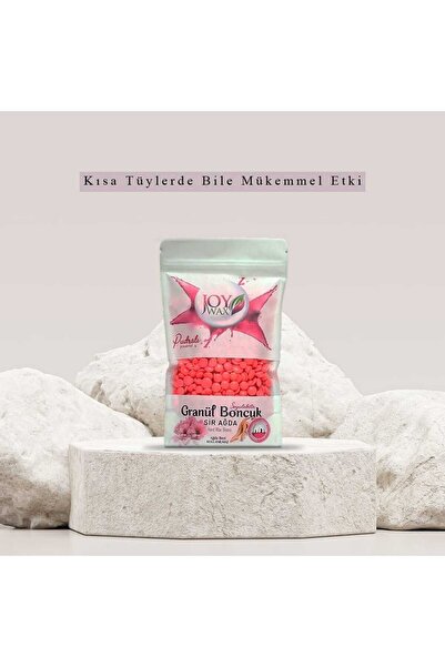 JOYWAX Kalıp Ağda,konserve Ağda Ve Granül Ağda Isıtıcı Kazanı Ve Granül Boncuk Ağda Titanyum Pudralı 250gr.