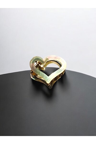 AYMETA Жіноча шпилька для волосся з золотими деталями, шириною 4 см