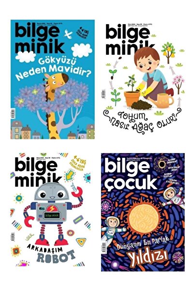 Bilge Minik Dergisi Tohum Nasıl Ağaç Olur ? - Arkadaşım Robot - Dünyanın En P...