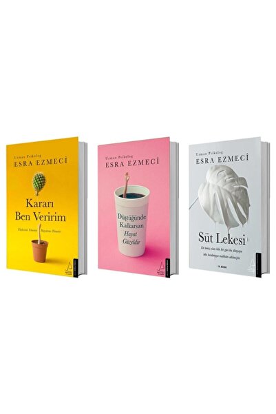 Destek Yayınları Esra Ezmeci 3 Kitap Set