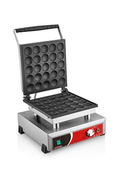 KUTLU TİCARET KUTLU TEKLİ YUVARLAK KAPAKLI BUBBLE WAFFLE MAKİNESİ