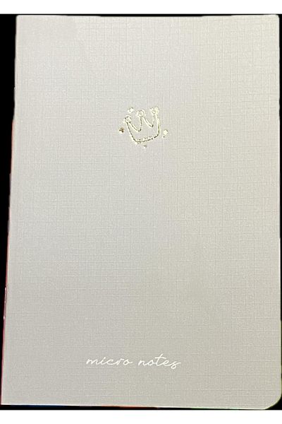 Gıpta Pastel Colored Micro Notes A6 Notebook - 60 Yp, Wire Stitched and Unlined