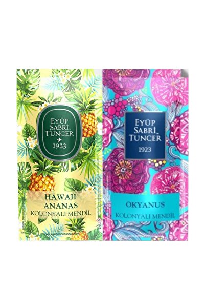 Eyüp Sabri Tuncer Kolonyalı Mendil 50 Adet (2x25)