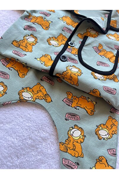 MBK GARDEN Çizgi Film Karakteri Baskılı Unisex Bebek&Çocuk Pijama Takımı