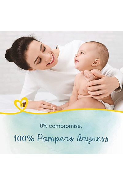 Pampers Pure Protection Diapers, Size 4, 9-14kg, 56 Ct Pack Of 2 Pieces