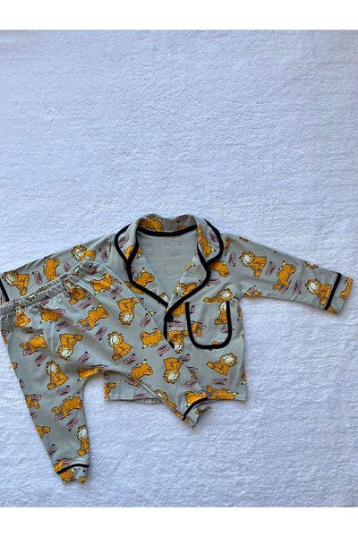MBK GARDEN Unisex Baby and Kids Pajama Set - Cartoon Character Printed