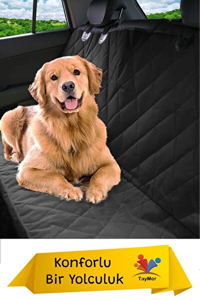 TayMer غطاء حماية مقعد السيارة، وسادة مرتبة للقطط والكلاب، سرير للكلب، حمام س...