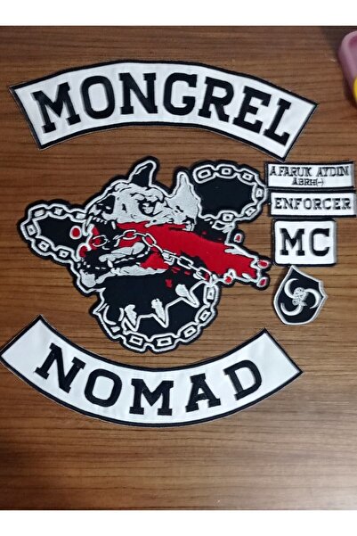 Özden Nakış Mongral Back Front Full Patch