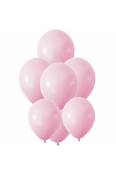 DÜVENCİ TİCARET Macaron Pink Balloon 10 Pieces