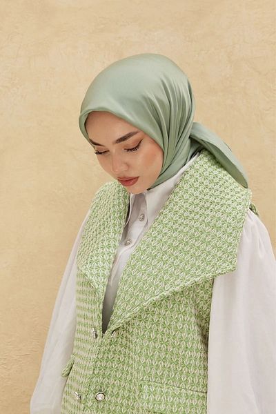 Silk Home 75006-31 Μοντέλο Απλό γυαλιστερό κασκόλ