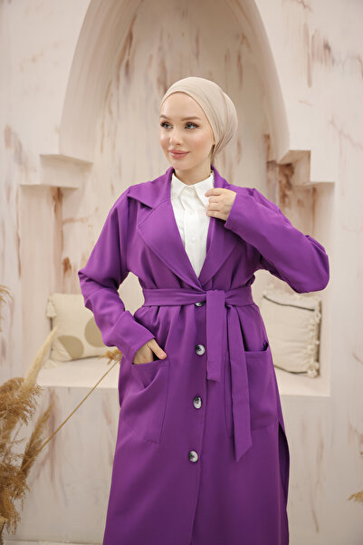 Esre Store 4470 - Tesettür İkili Takım Lila