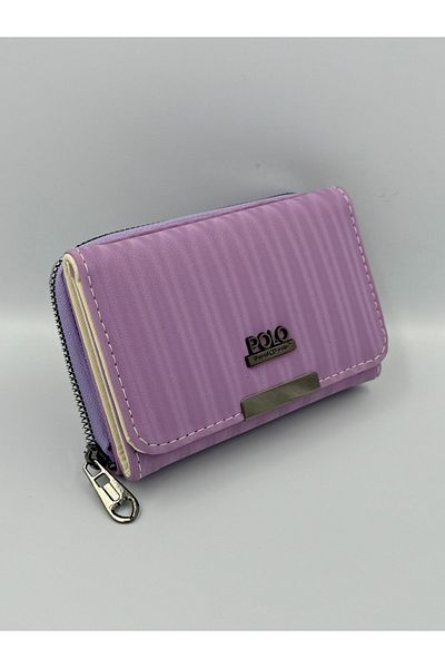 DAVID POLO Quality Medium Size Women's Sports Wallet - Multi Pocket