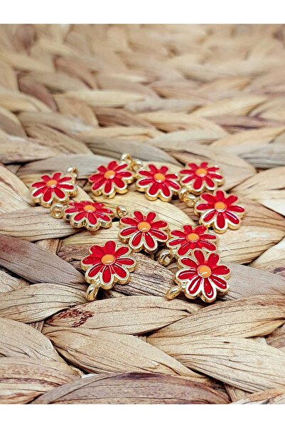 Yasamtohumu Crveni Cvetni dezen zlatni aparat - 2 komada (51890)