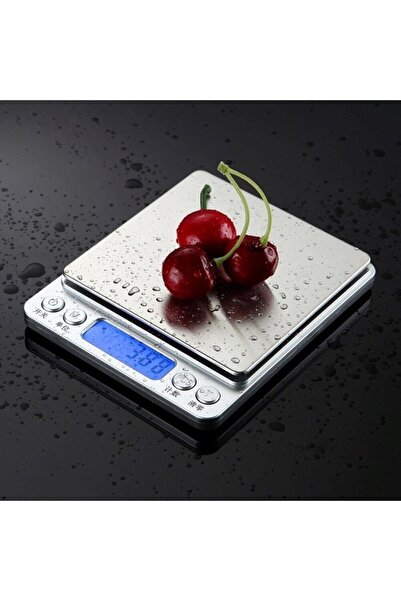 BigSale Mini Dijital Hassas Tartı Mutfak Ve Kuyumculuk Için 0. 1g Hassasiyeti Otomatik Kalibrasyon