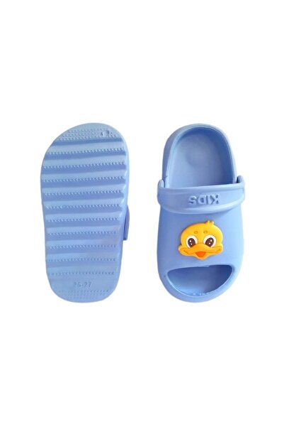 Calx Kaymaz Taban Yumuşak Esnek Hafif Ördek Figürlü Günlük Erkek Çocuk Terlik