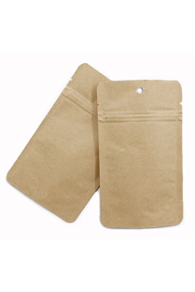 repro design 50 Gram Ziplock Kraft Aluminum Doypack - 8.5 x 14.5 Packaging 10 Pack