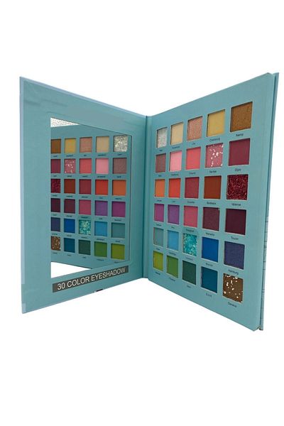 SETBEAUTY Anylady Fashion - 30 Pieces Blue Eyeshadow Palette Model