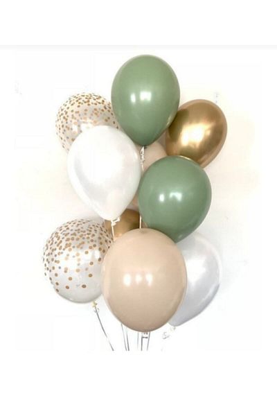 BalonEvi Mold Green Balloon Set