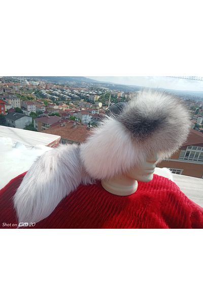 hoaryage Pălărie cu coadă detașabilă Börk Heart Heart Mărime mică
