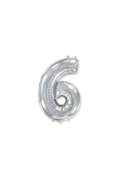 BalonEvi 6 أرقام بالون هيليوم