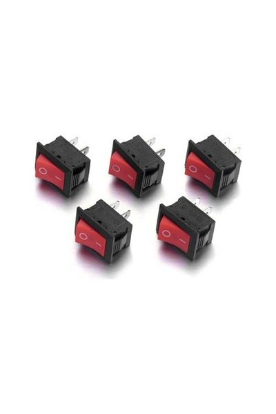 Dünya Magnet 30 Pieces Circuit and Power Switch - Single Position On Of Switch Experiment Set