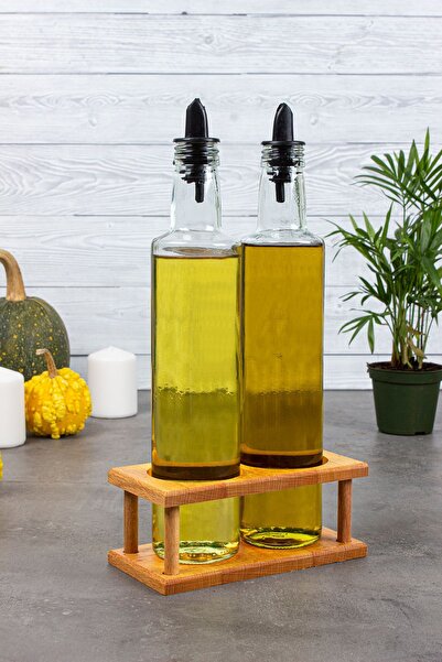 KukiWood إستي أوفال 2 عبوة زيت وخل 500 مل