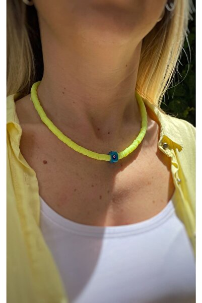 elamindunyasi نيون فيمو عين الشر قلادة الخرزة