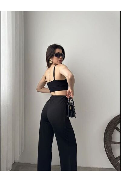 racel fashion KADIN YÜKSEK BEL PALAZZO PANTOLON