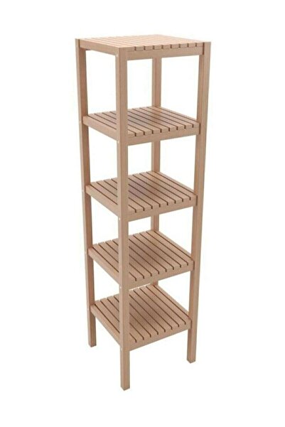 KOVANCI Mobilya Ahşap Beş Raflı Organizer