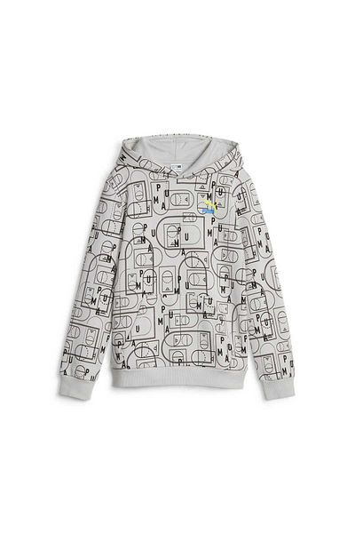 Puma Kids Ftr Baller Hooded Classic Basketball Sweatshirt