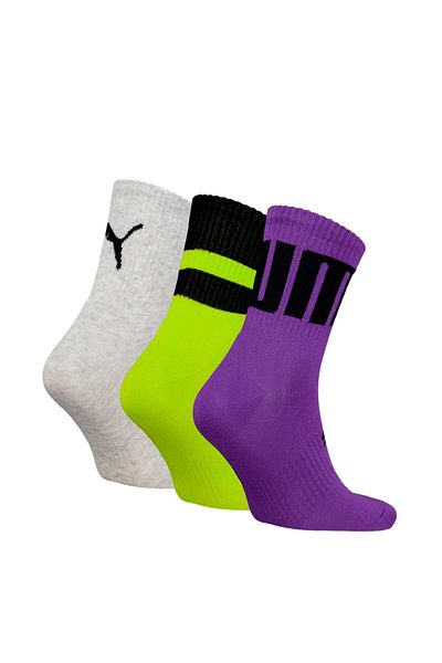 Puma Pack of 3 Unisex Short Socks