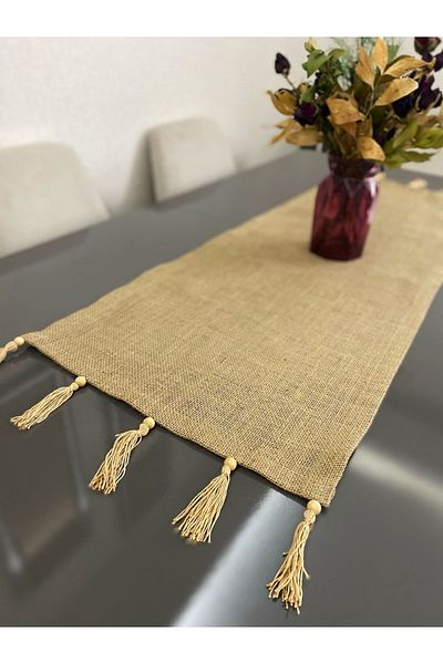 Parla Life Пътека от юта с пискюли 40x140 см