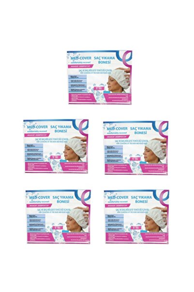 MED-COVER Saç Yıkama Bonesi 5 Adet