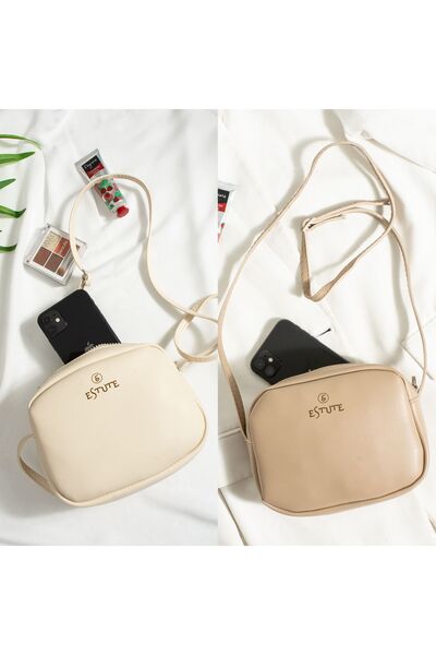 ESTUTE Çapraz askılı günlük spor Mini urban çanta 2’Li paket