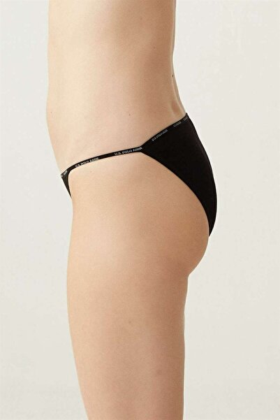 U.S. Polo Assn. Women's Multi-Colored 5-Pack Lycra Cotton Modal Bristle Elastic Panties