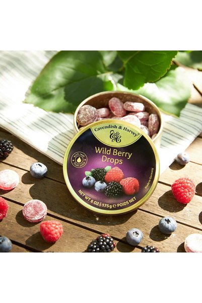 Cavendish & Harvey 3-Pack of Blackberry, Mixed Fruit, and Tropical Fruit Flavored Candies 175-200 Gr – Snack Confectionery