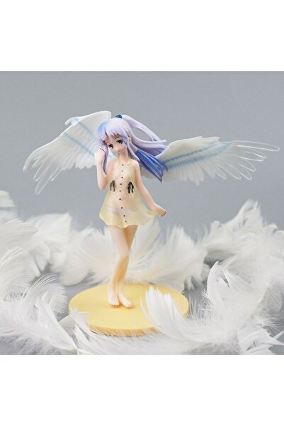 Zigver Anime Melek Beats Tachibana 15cm Pvc Model Oyuncaklar Dekorasyon Melek Heykel Hediyeler Kızlar Için