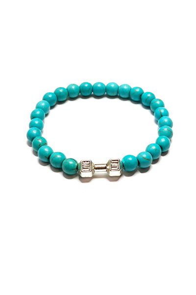 Dejavu TR Turquoise Natural Stone Sports Bracelet Model