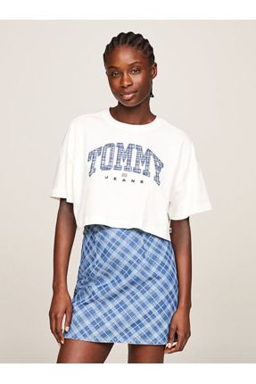Tommy Hilfiger Hilfiger Prep Explorer Oversized Cropped T Shirt Fiyat Yorumlar Trendyol