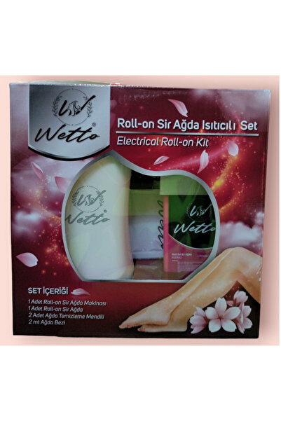 Wetto AĞDA ROLL-ON / KARTUŞ AĞDA ISITICI SET