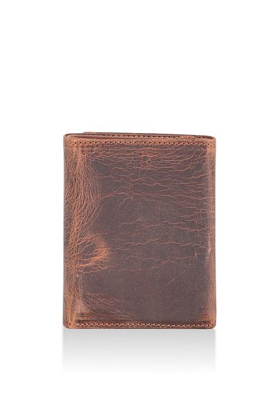 U.S. Polo Assn. US POLO ASSN.23794 - Genuine Leather Brown Wallet Card Holder